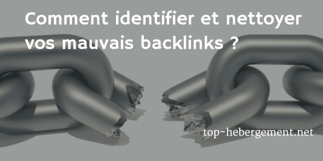 nettoyer mauvais backlink