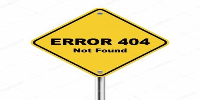header error 404