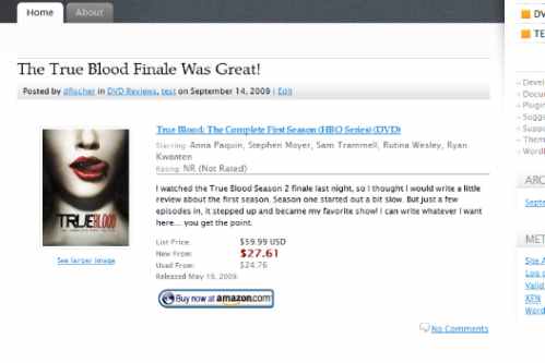 Les meilleurs plugins WordPress d’affiliation sur Amazon 12 Amazon Product in a Post Plugin