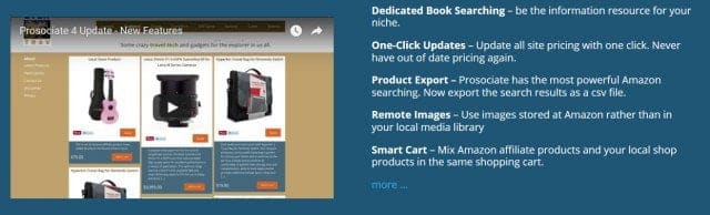 Les meilleurs plugins WordPress d’affiliation sur Amazon 10 Prosociate is Better