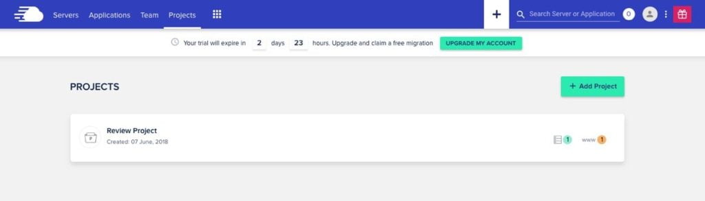 Guide d’installation d’un hébergement WordPress géré sur le cloud avec Cloudways 23 Gestion des projets avec Cloudways