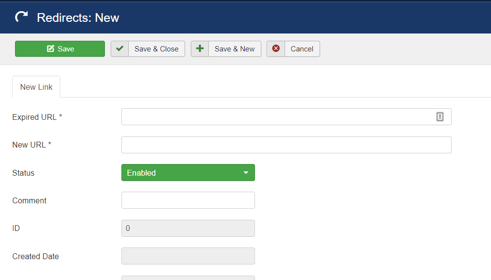 Comment réparer les liens brisés sur Joomla 3.x ou Joomla 4 ? 5 joomla 3 redirect manager