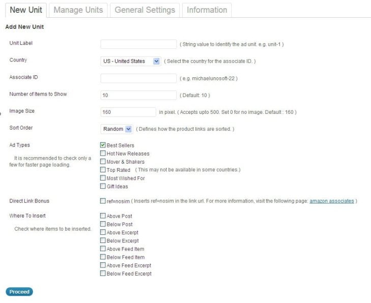 Les meilleurs plugins WordPress d’affiliation sur Amazon 15 screenshot 1