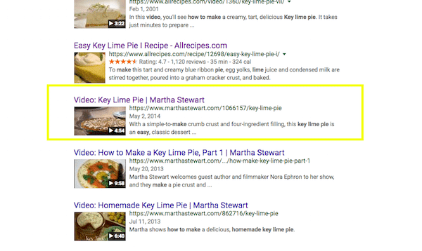 7 façons d'optimiser les données structurées pour la voix dans WordPress 8 Video Recipe Schema Markup