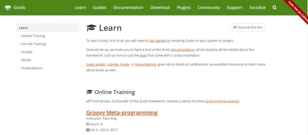 grails learning