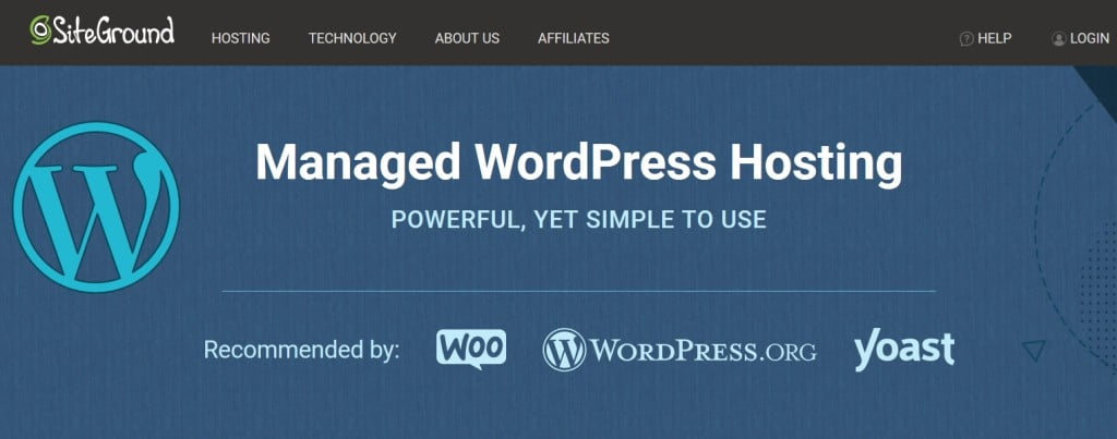 Les 5 meilleurs hébergements WordPress 2 SiteGround