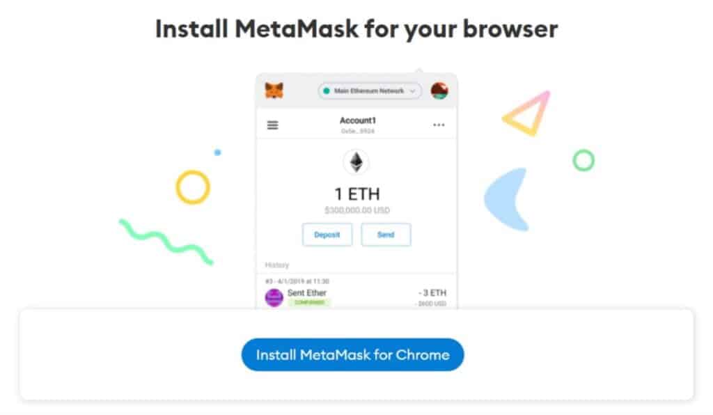 Comment acheter, créer et vendre des NFT 5 Installer MetaMask