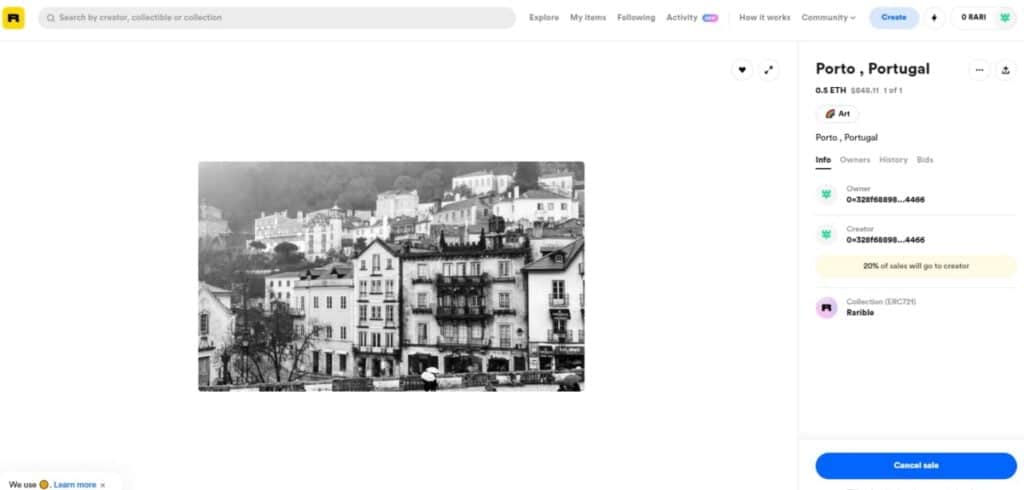 Comment acheter, créer et vendre des NFT 15 Rarrible