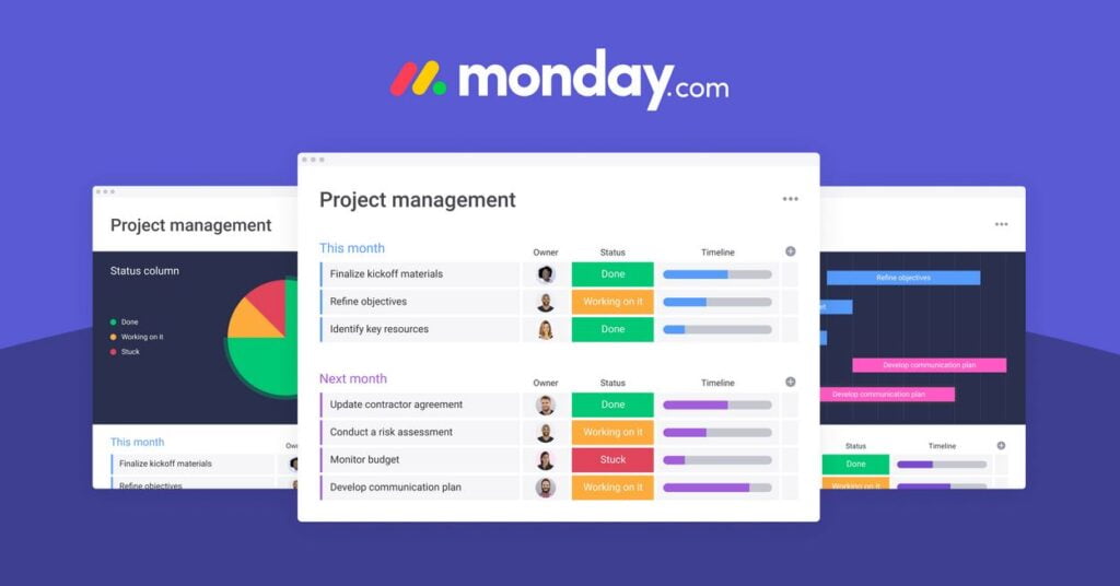 13 Meilleurs logiciels CRM 3 monday.com
