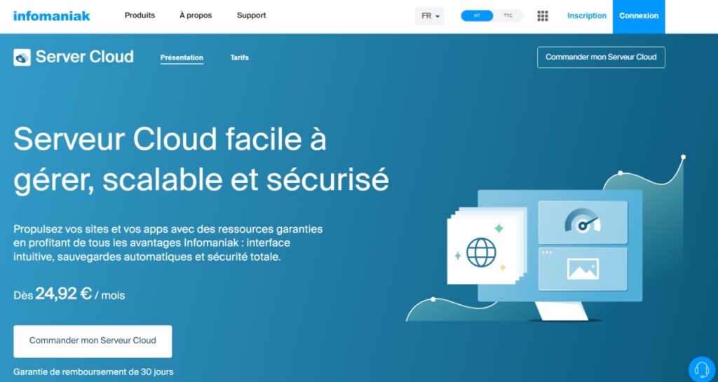 Serveurs VPS abordables Linux et Windows : Les 3 meilleurs hébergeurs 5 Infomaniak VPS Cloud