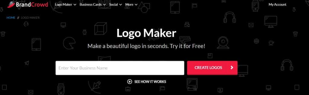 Top 5 Générateurs Logo AI 14 BrandCrowd