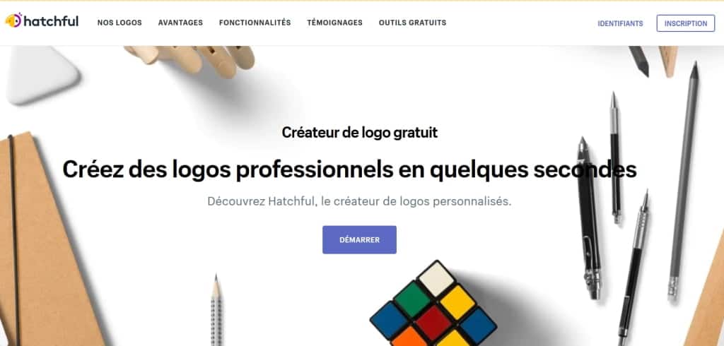 Top 5 Générateurs Logo AI 9 hatchful shopify